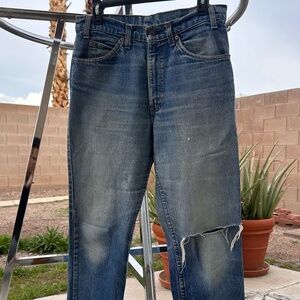 Vintage 1998 Levi's Orange Tab 505 32x30 Made in USA